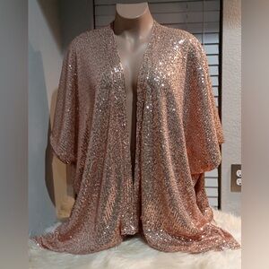 Torrid One Size Women’s Sequin Open Jacket